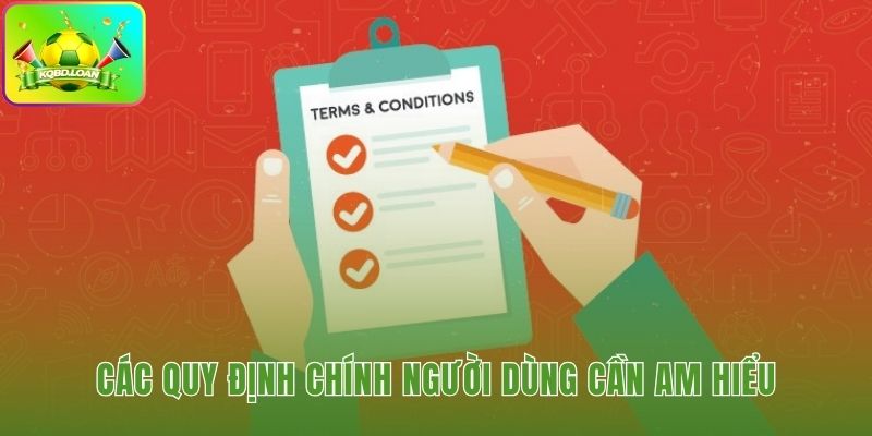 Điều khoản sử dụng nền tảng cho một cộng đồng văn minh